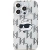 Karl Lagerfeld KLHCP15LHKLPCHT iPhone 15 Pro 6.1 transparent hardcase IML Choupette Head & Monogram